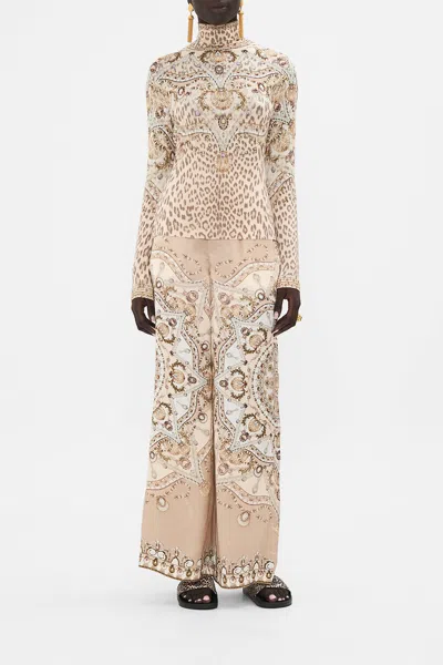 CAMILLA JERSEY TURTLENECK GROTTO GODDESS