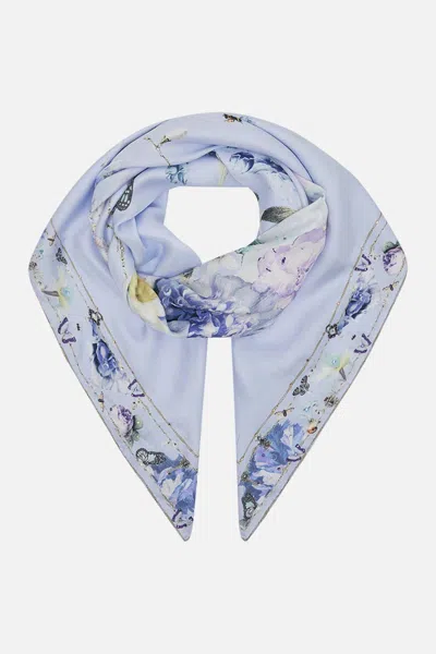 CAMILLA LARGE SQUARE SCARF BUTTERFLORIA