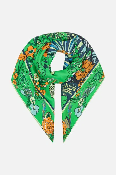 CAMILLA LARGE SQUARE SCARF GOOD VIBES GENERATION