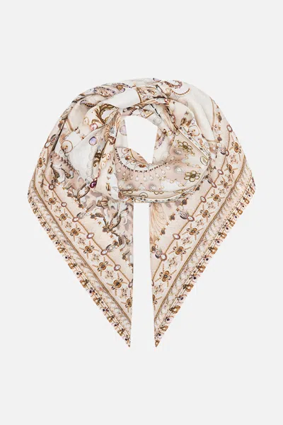 CAMILLA LARGE SQUARE SCARF GROTTO GODDESS