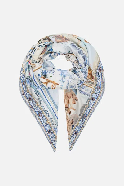 CAMILLA LARGE SQUARE SCARF SEASON OF THE SIREN