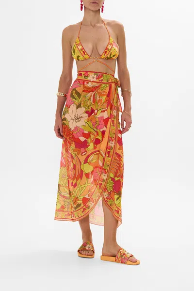 CAMILLA LONG DRAPED SARONG THE FLOWER CHILD SOCIETY