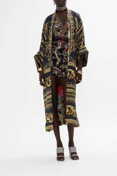 CAMILLA LONG LINE REVERSIBLE ROBE HAPPILY EVER AFTER