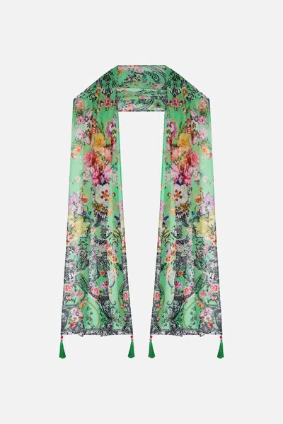 CAMILLA LONG SCARF PORCELAIN DREAM