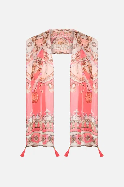 CAMILLA LONG SCARF SHELL GAMES