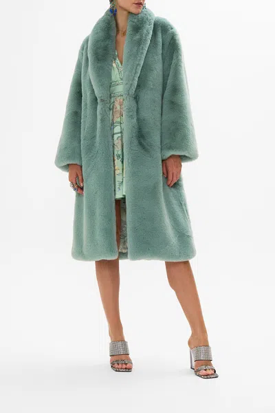 CAMILLA LONG TEDDY COAT DREAMING IN DUTCH
