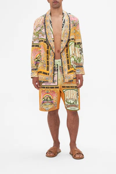 CAMILLA MEN'S ROBE JACKET LETS CHASE RAINBOWS