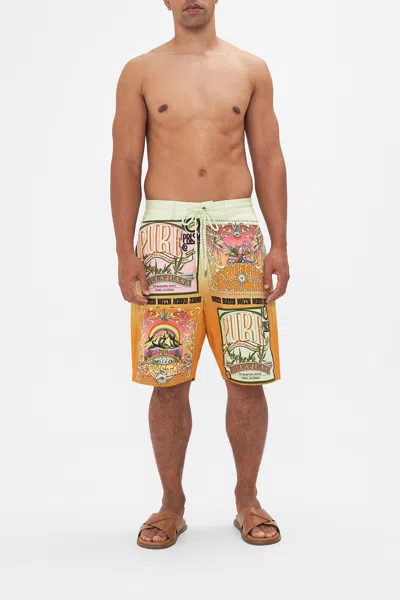 CAMILLA MID LENGTH WALK SHORT LETS CHASE RAINBOWS