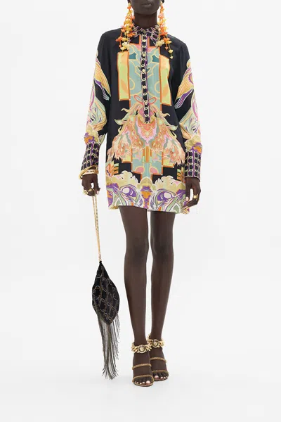 CAMILLA MINI SHIRT DRESS CLUB CINEMANIA