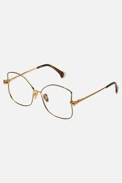 CAMILLA NYC NIGHTS OPTICAL GLASSES BRIGHT GOLD / KHAKI
