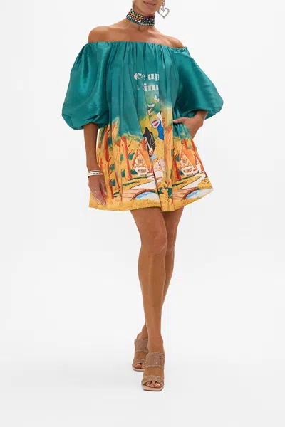 CAMILLA OFF SHOULDER PUFF DRESS THE KINDEST ONE OF ALL