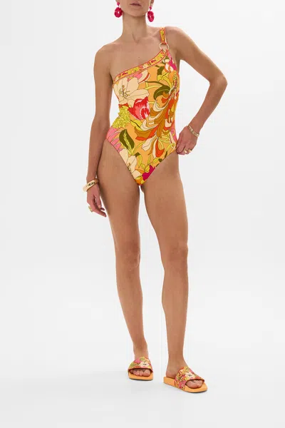 CAMILLA ONE SHOULDER ONE PIECE THE FLOWER CHILD SOCIETY