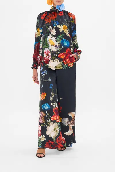 CAMILLA RAGLAN BUTTON UP SHIRT A STILL LIFE