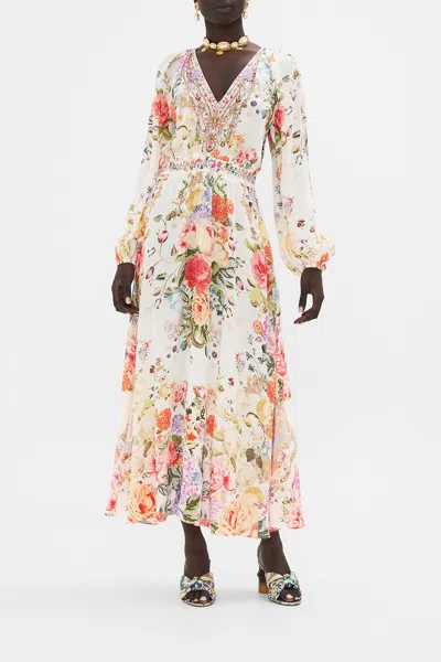 CAMILLA RAGLAN SHIRRED WAIST DRESS SEW YESTERDAY