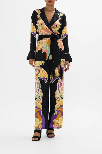 CAMILLA RELAXED JACKET WITH HIP POCKETS CLUB CINEMANIA