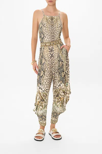 CAMILLA RELAXED SQUARE NECK JERSEY TANK LOOKING GLASS HOUSES