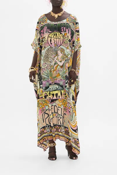 CAMILLA ROUND NECK KAFTAN DAY TRIPPIN