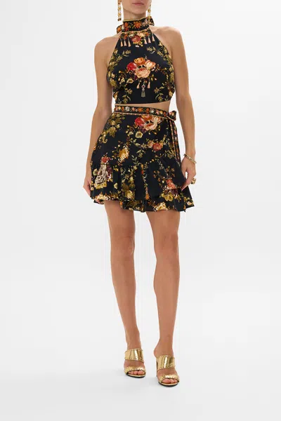 CAMILLA RUFFLE HEM WRAP SKIRT STITCHED IN TIME