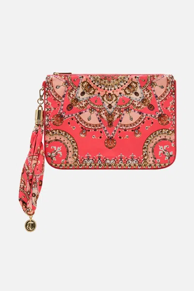 CAMILLA SCARF CLUTCH SHELL GAMES