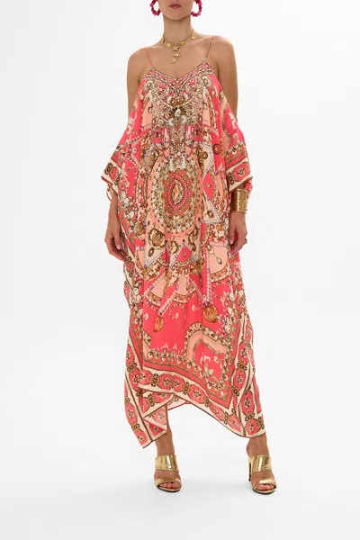 CAMILLA SHOESTRING STRAP KAFTAN SHELL GAMES
