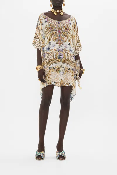 CAMILLA SHORT ROUND NECK KAFTAN PALAZZO PLAY DATE