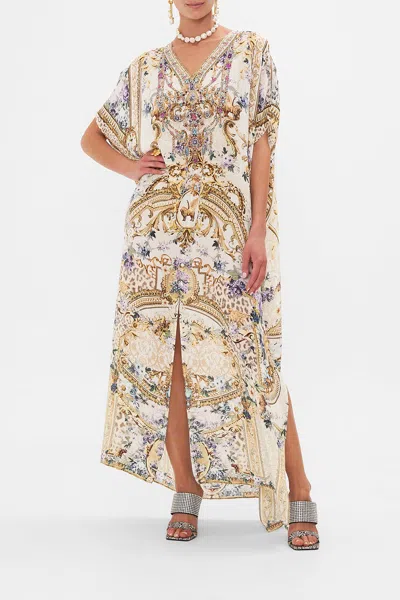 CAMILLA SLIM FIT KAFTAN WITH SPLIT PALAZZO PLAY DATE