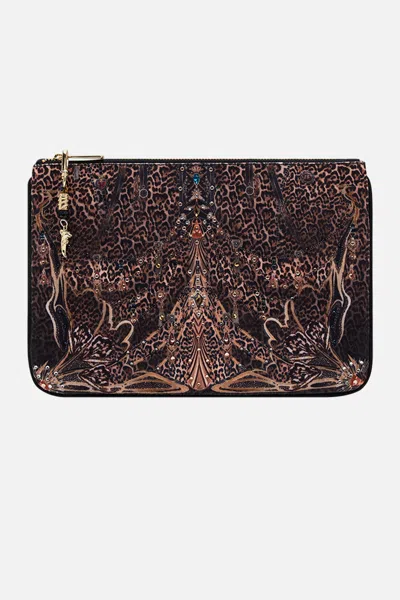 CAMILLA SMALL CANVAS CLUTCH AMSTERGLAM