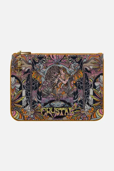 CAMILLA SMALL CANVAS CLUTCH DAY TRIPPIN