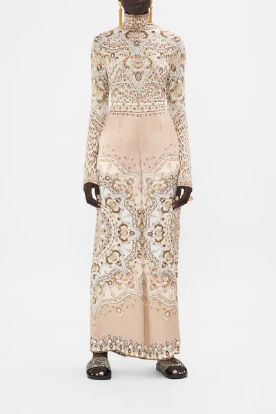 CAMILLA STRAIGHT LEG RELAXED TROUSER GROTTO GODDESS