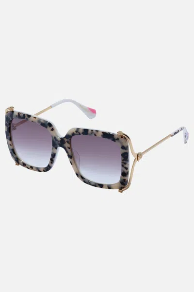 CAMILLA THE AFTERPARTY SUNGLASSES NATURAL TORT / IVORY