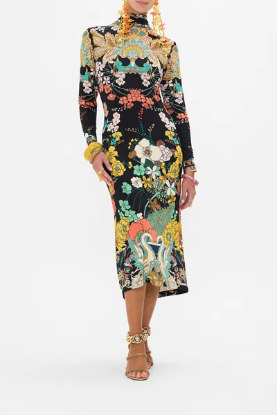 CAMILLA TURTLENECK JERSEY DRESS WE WORE FOLKLORE