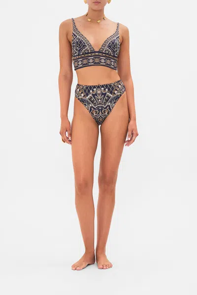 CAMILLA WIDE BAND HI TRI BRA DANCE WITH THE DUKE