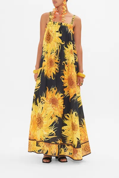 CAMILLA WIDE STRAP SUNDRESS MAKE ME YOUR MASTERPIECE