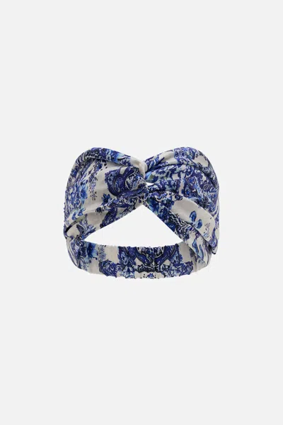 CAMILLA WOVEN TWIST HEADBAND GLAZE AND GRAZE