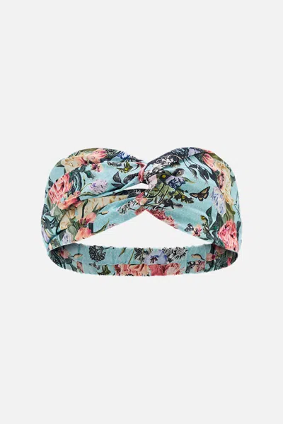 CAMILLA WOVEN TWIST HEADBAND PETAL PROMISE LAND