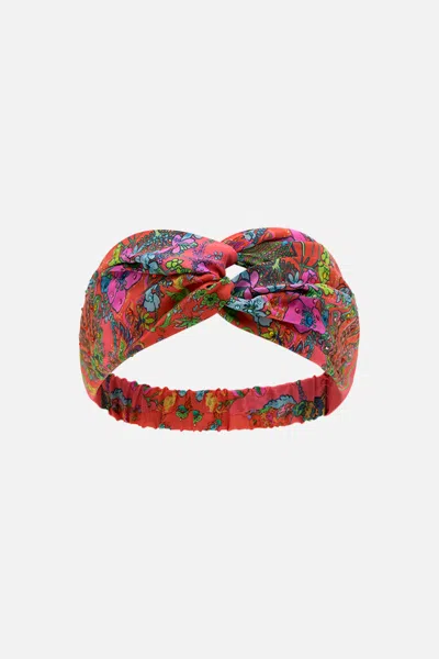 CAMILLA WOVEN TWIST HEADBAND WINDMILLS AND WILDFLOWERS