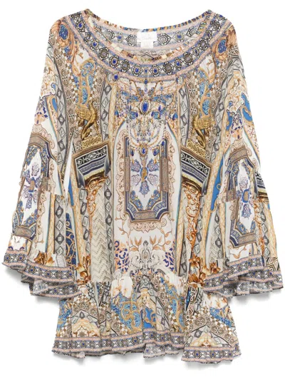 CAMILLA MAKE ME YOUR MOSAIC MINI DRESS