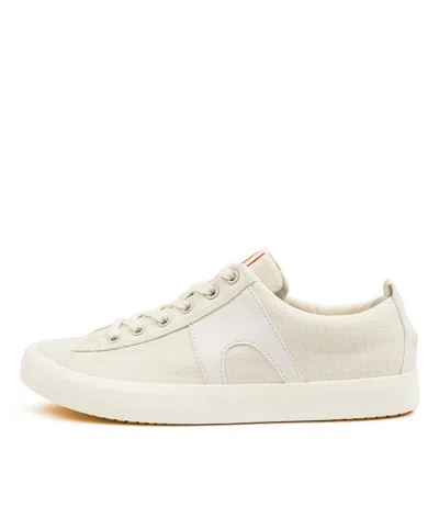 CAMPER CAMPER IMAR COPA WHITE NATURAL WOMENS SHOES CASUAL SNEAKERS CASUAL