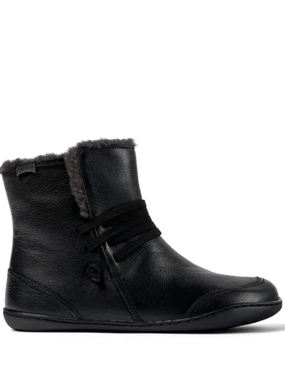CAMPER PEU CAMI LEATHER BOOTS