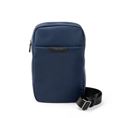 CAMPO MARZIO ROMA 1933 MEN'S SAY SLING BAG - OCEAN BLUE