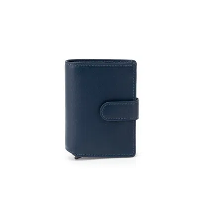 CAMPO MARZIO ROMA 1933 WOMEN'S AXEL PLUS CARD HOLDER - OCEAN BLUE