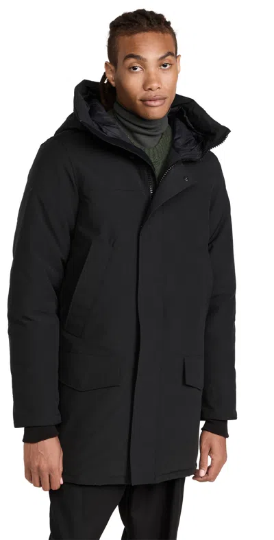 CANADA GOOSE BLACK DISC LANGFORD PARKA BLACK