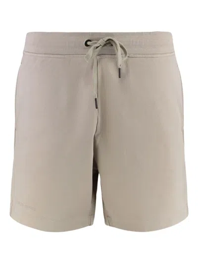 CANADA GOOSE HURON DRAWSTRING COTTON SHORTS
