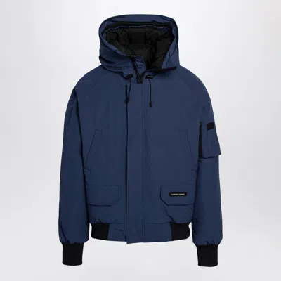 CANADA GOOSE MEN'S ATLANTIC BLUE CHILLIWACK QUILTED BOMBER
