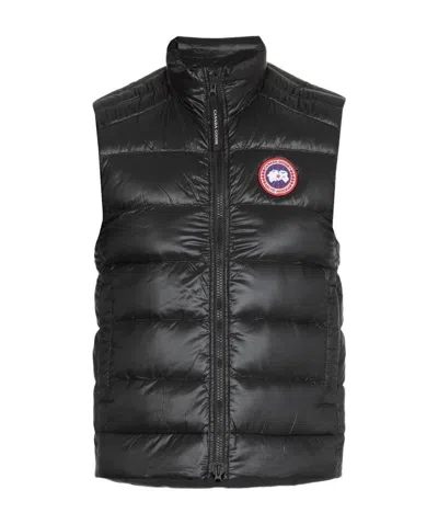 CANADA GOOSE CANADA GOOSE ZIPPED LOGO PATCH DOWN GILET