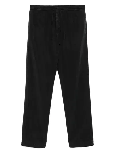 CANALI DRAWSTRING-WAISTBAND TROUSERS