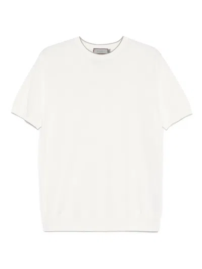 CANALI FINE-KNIT T-SHIRT