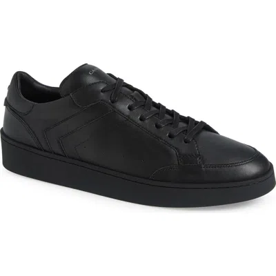 CANALI CANALI LOW TOP LEATHER SNEAKER