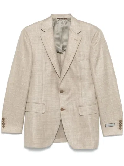 CANALI SINGLE-BREASTED BLAZER