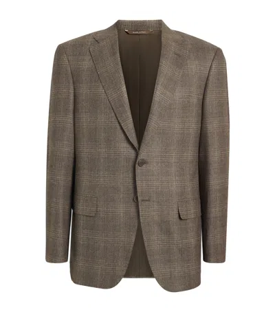 CANALI WOOL TAILORED BLAZER